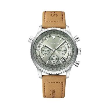 Imagem de Relógio De Pulso Masculino Com Pulseira De Couro, Relógio De Quartzo, 