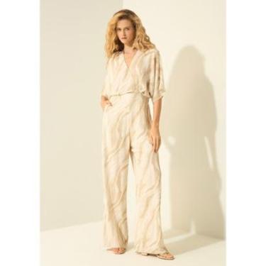 Imagem de Macacão Longo Estampado Com Bolsos-Feminino