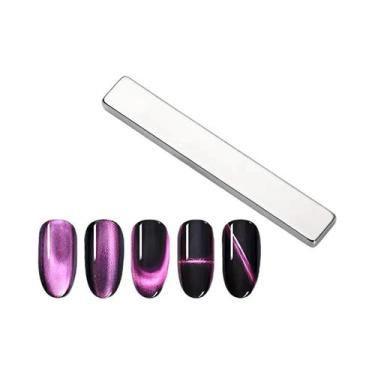 Imagem de Caneta Magnética 3D Olho De Gato Para Unhas, Bastão Dupla Ponta Para E