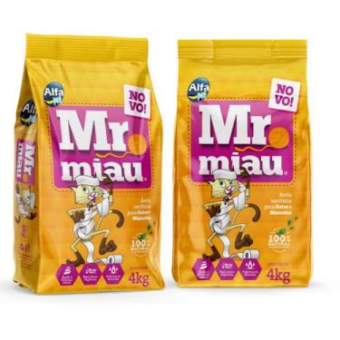 Imagem de Areia Higiênica para Gatos Mr Miau Granulação Fina e Anti Odor Super A