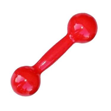 Imagem de Halter 1kg Emborrachado PVC - Rythmoon, Vermelho