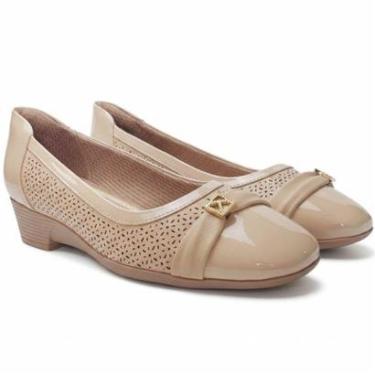 Imagem de Sapato Anabela Confortável Piccadilly Maxi Ativa Circulação-Feminino