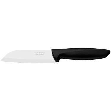 Imagem de Faca Santoku Tramontina Plenus com Lâmina em Aço Inox e Cabo de Polipr