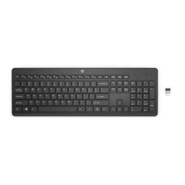 Imagem de Teclado sem Fio HP 230, Design Elegante, Receptor USB Wireless, Layout BR,3L1E7AA#AC4-Unissex