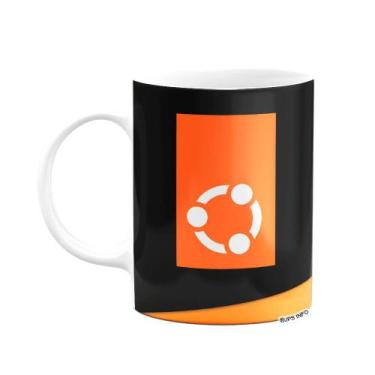 Imagem de Caneca Linux B-dark - Ubuntu 2022 - JPS INFO
