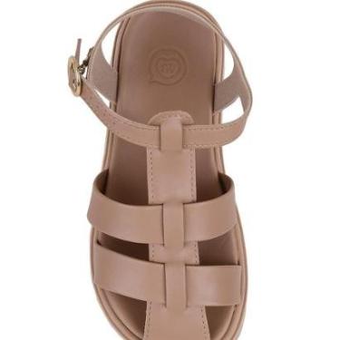 Imagem de Sandália Molekinha Papete Juvenil Menina Tratorada 2344.145 - Nude-Feminino