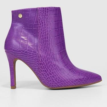 Imagem de Bota Vizzano Matelassê Cano Curto Feminina-Feminino