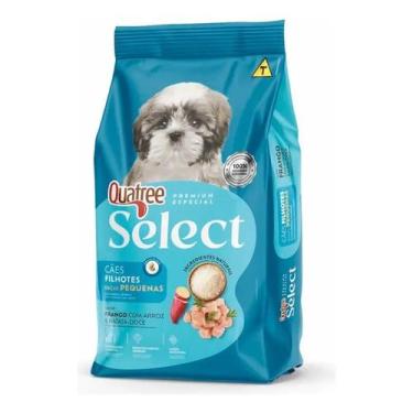 Imagem de Ração Quatree Select Cães Filhotes Pequenas Frango 10,1kg