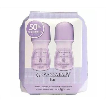 Imagem de Desodorantes roll on lilac 50ml giovanna baby kit c/2