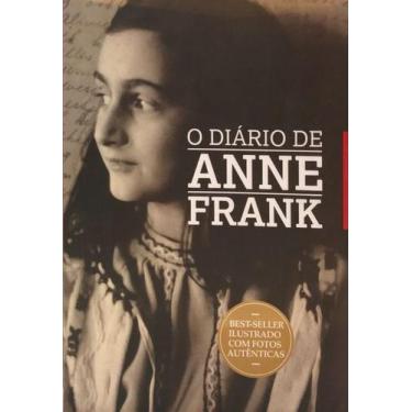 Imagem de O Diário de Anne Frank  Edição Sem Borda Colorida  Clássico da Literat