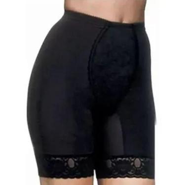 Imagem de Cinta Bermuda Modeladora DeMillus 046615 Violão Alta Compressão Barrig