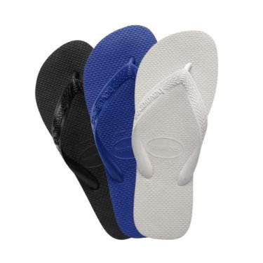 Imagem de Chinelo Havaianas Top Infantil, Preto, 23/24