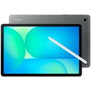 Imagem de Tablet Samsung Galaxy Tab S10 FE 128GB 5G e WiFi - Cinza, com Caneta S
