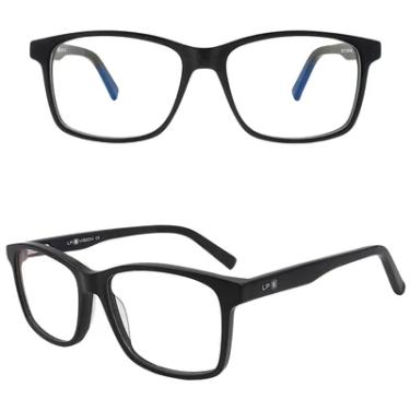 Imagem de Óculos Para Gamer LP Vision, Bloqueador De Luz Azul - Preto