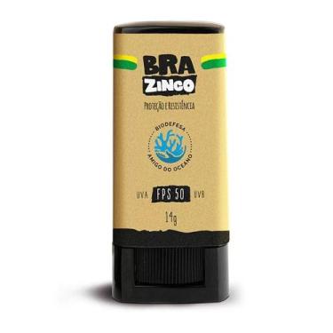 Imagem de Protetor Facial Solar Brazinco FPS 50 - Bege Médio