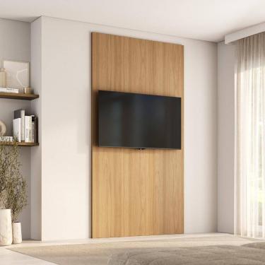 Imagem de Painel para TV até 48 Polegadas 120cmx230cm Liso Aruá CabeCasa MadeiraOriginals Jatoba