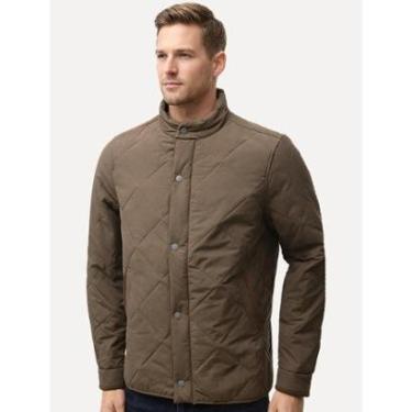 Imagem de Jaqueta Dudalina Masculina Nylon Leve Matelasse Marrom 24.11.0814 59-Masculino
