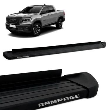 Imagem de Estribo Lateral Rampage 2023 2024 SUV Alumínio Preto - Track