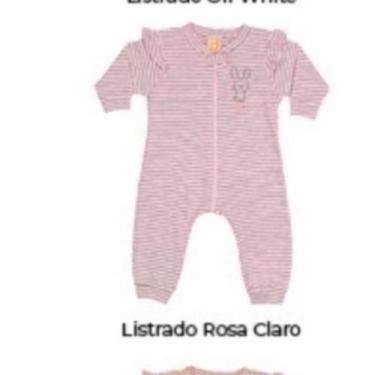 Imagem de Macacão longo masculino e feminino bebê Inverno - Pronta entrega - mar