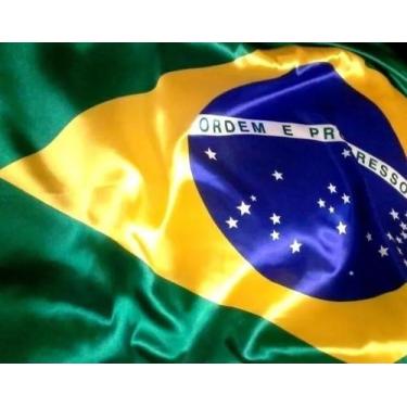 Imagem de Bandeira Do Brasil Oficial Copa Do Mundo Eleição Poliéster - BlinTx