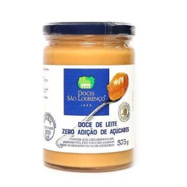 Imagem de Doce de Leite Diet Zero Açúcar 375g São Lourenço