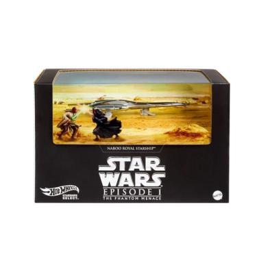 Imagem de Hot Wheels Star Wars Starships Select Royal Naboo Starship