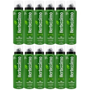 Imagem de Kit 12 Desodorante Herbíssimo Care Masculino Green Leaf 150ml - Dana