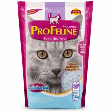 Imagem de Silica Higienica Natural 1,4kg Tradicional Areia Gato Pet - - PRO