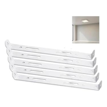 Imagem de Suporte Travessa Plafon Painel Led Sobrepor 27x27cm 25w C/ 5 24w - 3Dm