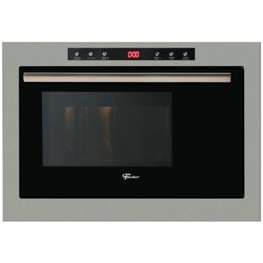 Imagem de Forno Micro-ondas de Embutir Fischer Dourador 25L Inox 25378, Inox, 11