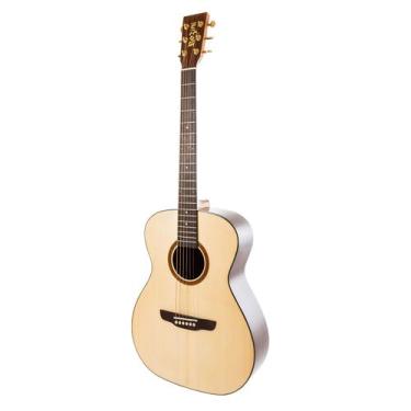 Imagem de Violão rozini rx-220 at.n.lp auditoria premium aço natural com bag, Na