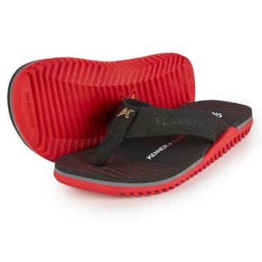 Imagem de Chinelo Masculino kenner NK6 Pro Flamengo Rubro-Negro Oficial Original
