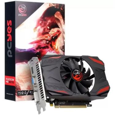 Imagem de Gpu HD 6570 2GB GDDR3 128 BITS ATX Single FAN - PJ6570HDR3SF - PCYES