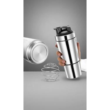 Imagem de Coqueteleira Inox 900ml c/ Compartimento e Misturador - Congratulation
