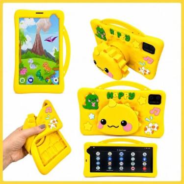 Imagem de Tablet Infantil Dinossauro Tablet Infantil 6GB RAM WiFi Ideal Para Pre