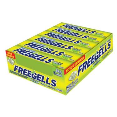 Imagem de Drops freegells fresh melao com cristais 12 unidades