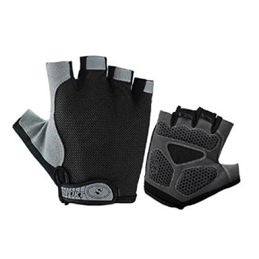 Imagem de Luvas De Ciclismo De Silicone MTB Luvas De Bicicleta Esportes Meio Dedo Bicicleta Goves Homens Mulheres Respirável Luvas À Prova De Choque Luvas Esportivas Luva De Bicicleta De Estrada De Montanha