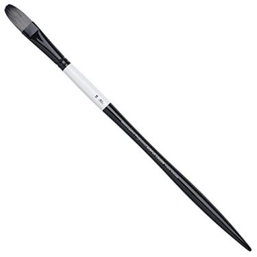 Imagem de Winsor & Newton Pincel de acrílico para artistas, tamanho 16, Filbert