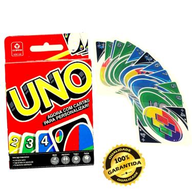 Jogo De Cartas Uno All Wild Unidade HHL33 Mattel - Deck de Cartas -  Magazine Luiza