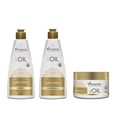 Imagem de Kit Arvensis Tec Oil Shampoo Condicionador Máscara