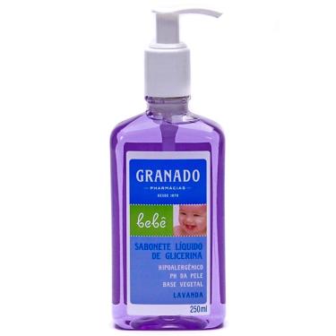 Imagem de Sabonete Infantil Líquido Granado Bebê Lavanda