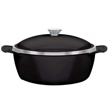 Imagem de Caçarola Tramontina Design Collection Lyon 20960/024 Preta - 24 cm