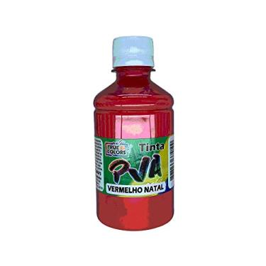 Imagem de Tinta PVA True Colors 250 ml Vermelho Natal - 7131