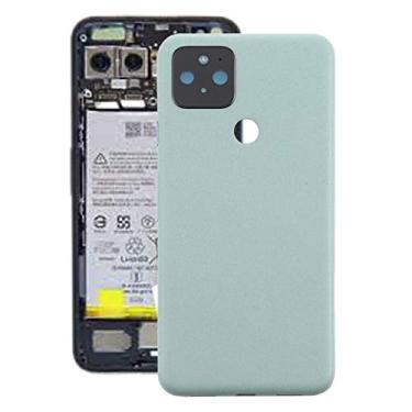 Imagem de HONGYAN Peças de substituição de telefone celular Tampa traseira da bateria original para o Google Pixel 5 GD1YQ / GTT9Q Acessórios telefônicos