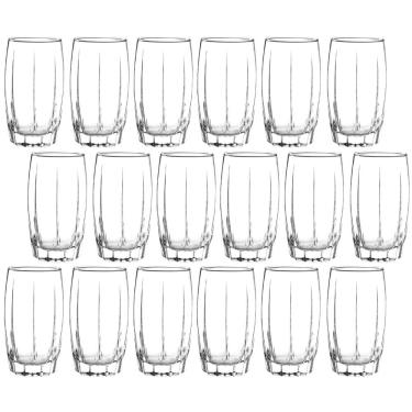 Imagem de Kit Copos 374 ML Vidro Long Drink Transparente Amadeus 18Un