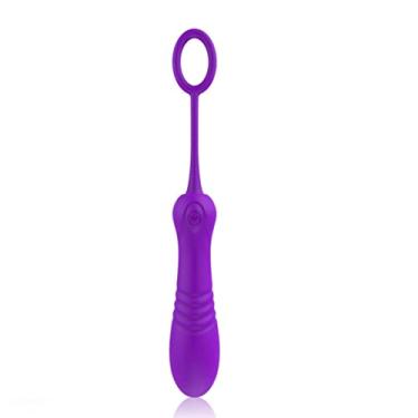 Imagem de Vibrador Com Controle Remoto Sem Fio Ovo Vibratório Estimulador Clitóris & Ponto G Brinquedo Sexual Feminino Zatla (Roxo)