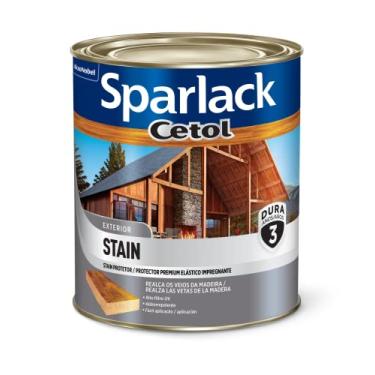 Imagem de CETOL STAIN ACETINADO NATURAL 900ML - SPARLACK