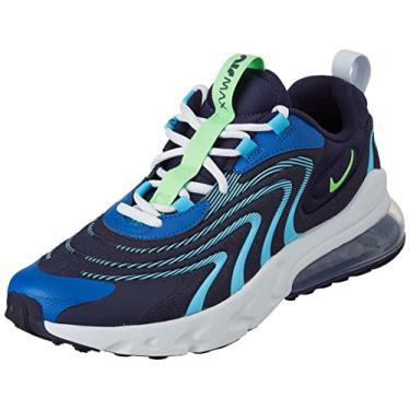 Imagem de Nike Air Max 270 React Eng (gs) Big Kids Casual Running Shoes Cd6870-400 Size 7
