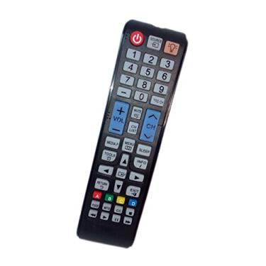 Imagem de Controle remoto substituto compatível com Samsung PN60E530A3FXZA T28D310NH PN60F5300BFXZA UN32EH4050FXZA UN46EH5000 UN60EH6000 LED HDTV PLASMA TV