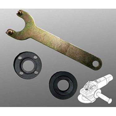 Imagem de Kit de chave de porca de bloqueio de flange trituradora para Dewalt Milwaukee Makita Bosch Black & Decker Ryobi 11cm 13cm 5 / 8-11 Chave inglesa